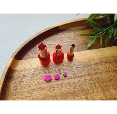 Metal Cutters Flower, 3 pcs., Ø 0.5-0.9 cm