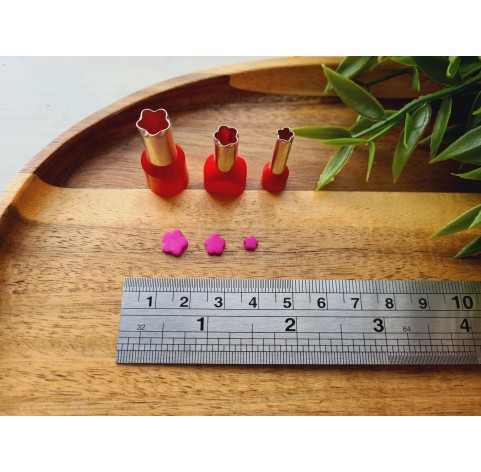 Metal Cutters Flower, 3 pcs., Ø 0.5-0.9 cm