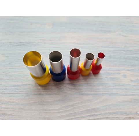Metal Cutters Round,1, 2, 4, 5, 9, 14 or 16 pcs., Ø 0.75-1.6 cm