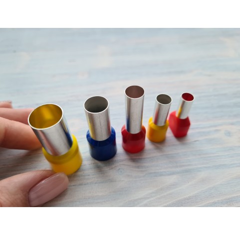 Metal Cutters Round,1, 2, 4, 5, 9, 14 or 16 pcs., Ø 0.75-1.6 cm