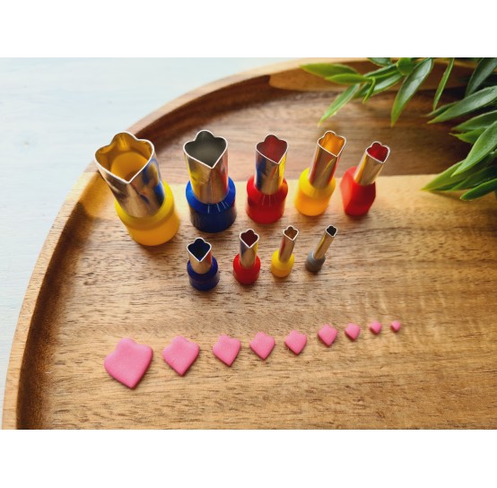 Metal Cutters Wavy Petal, 4, 5 or 9 pcs., Ø 0.3-1.4 cm