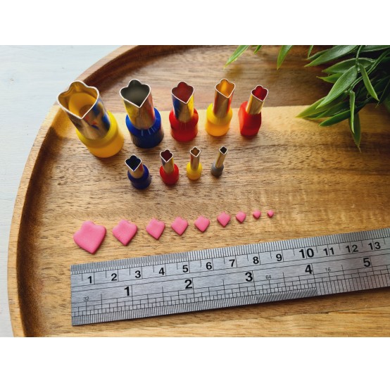 Metal Cutters Wavy Petal, 4, 5 or 9 pcs., Ø 0.3-1.4 cm