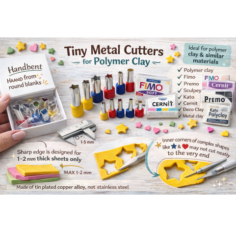 Metal Cutters Square, 4, 5 or 9 pcs., 0.3-1.2 cm Metal Cutters Square, 4, 5 or 9 pcs., 0.3-1.2 cm