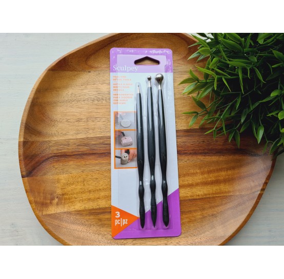 Sculpey Dual End Detail Tools, 3 pcs. 