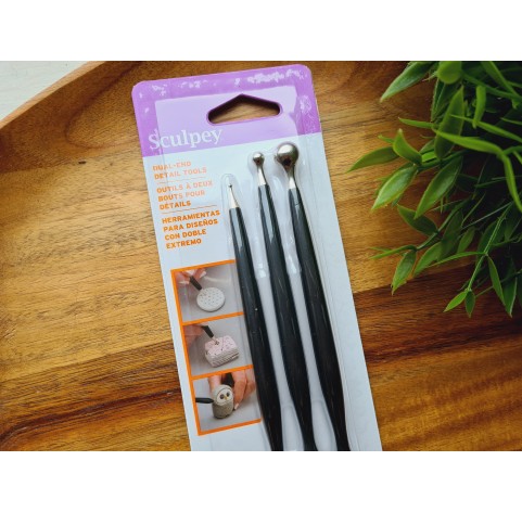Sculpey Dual End Detail Tools, 3 pcs. 