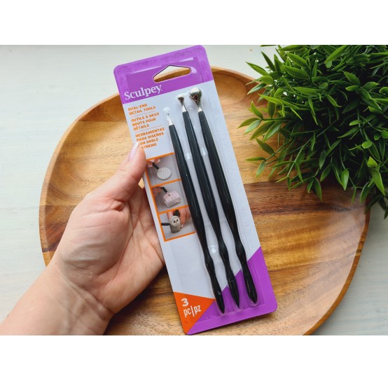 Sculpey Dual End Detail Tools, 3 pcs. 