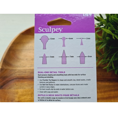Sculpey Dual End Detail Tools, 3 pcs. 