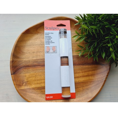 Sculpey acrylic roller for polymer clay, with non - stick surface