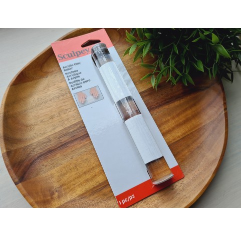 Sculpey acrylic roller for polymer clay, with non - stick surface