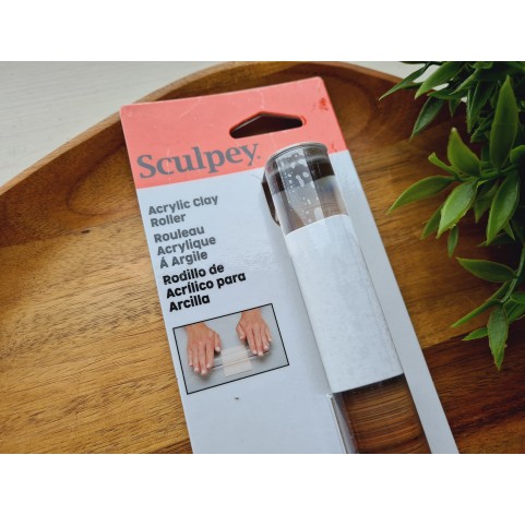 Sculpey acrylic roller for polymer clay, with non - stick surface