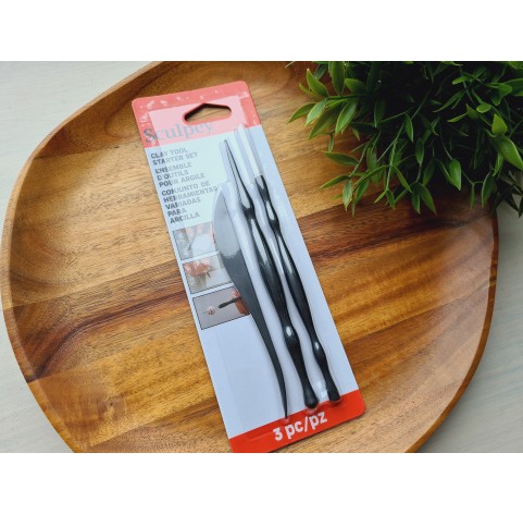 Sculpey Clay Tool Starter Set, 3 pcs.