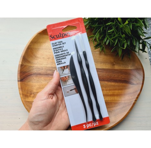 Sculpey Clay Tool Starter Set, 3 pcs.