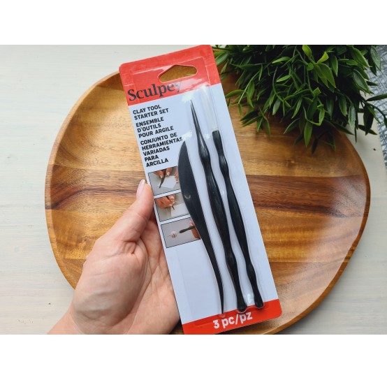 Sculpey Clay Tool Starter Set, 3 pcs.