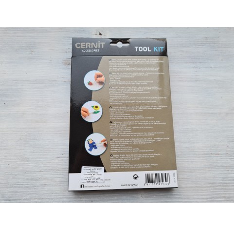 Cernit tool kit, 8 double ended tools