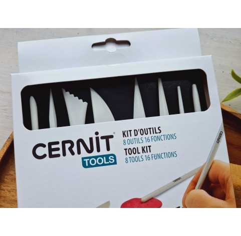Cernit tool kit, 8 double ended tools