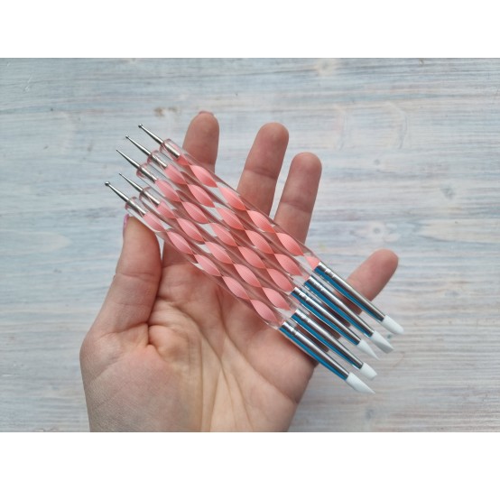 Polymer clay tools, Modelling tool set, 5 pcs., double-sided