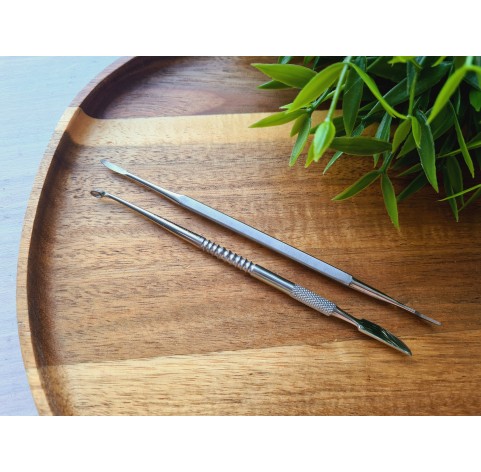 Polymer clay tools, Modelling tool, Set A, 2 pcs., double-sided