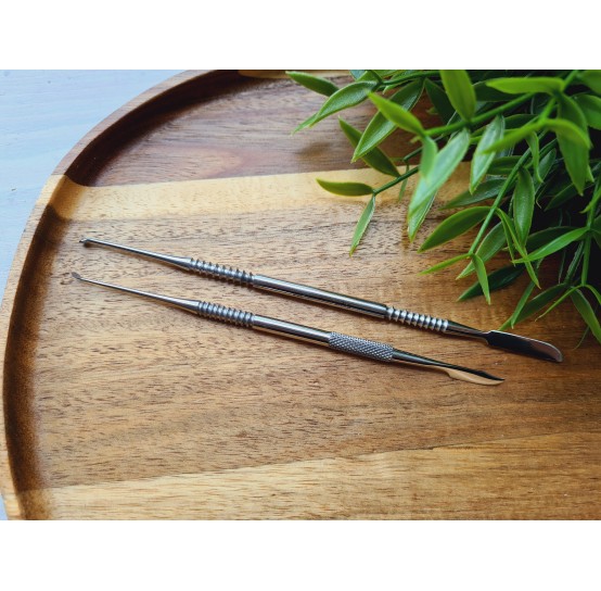 Polymer clay tools, Modelling tool, Set C, 2 pcs., double-sided