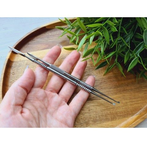 Polymer clay tools, Modelling tool, Set C, 2 pcs., double-sided