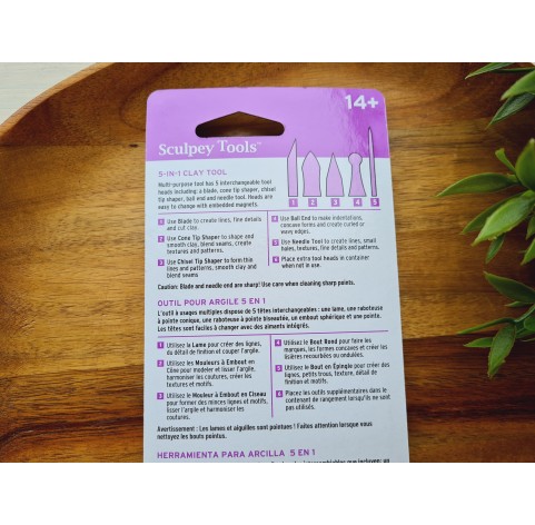 Sculpey 5-in-1 Clay Tool