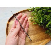 Polymer clay tools, modelling tool, Sharp steel, style 1, double-sided