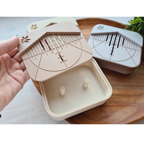 Earring Drill Guide for Polymer Clay