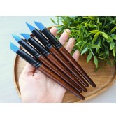 Silicone Rubber Tip Paint Brushes set for Polymer Clay, 5 pcs., Pentart