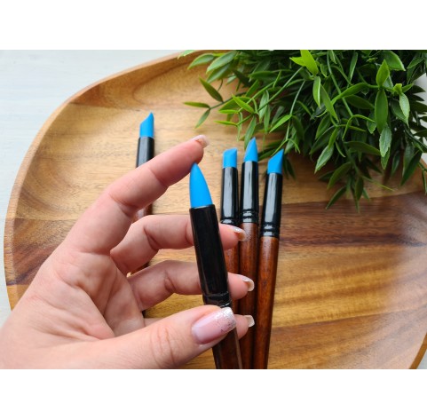 Silicone Rubber Tip Paint Brushes set for Polymer Clay, 5 pcs., Pentart