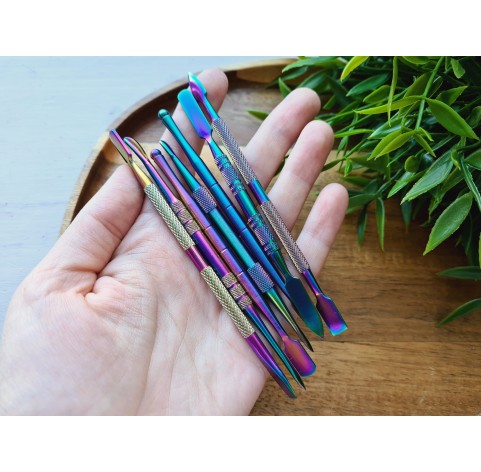 Polymer clay tools, Modelling tool, Cosclay SCULPTOOLS, 7 pcs., double-sided
