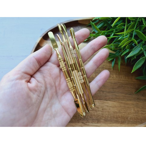 Polymer clay tools, Modelling tool, Cosclay SCULPTOOLS, 5 pcs., double-sided