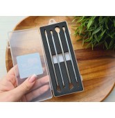 Polymer clay tools, Modelling tool, Cosclay SCULPTOOLS, 4 pcs., double-sided