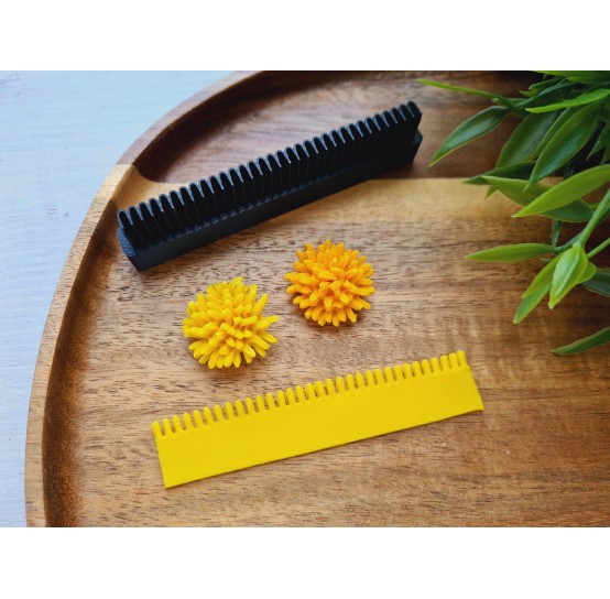 Pattern blade for polymer clay, Dandelion, 8 cm