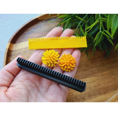 Pattern blade for  for polymer clay Dandelion, 8 cm