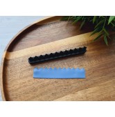 Pattern blade for polymer clay Zigzag, 10 cm