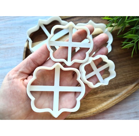"Base, style 1", set of 5 cutters, one clay cutter or FULL set
