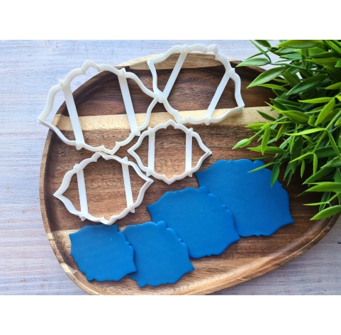 "Base, style 4", set of 4 cutters, one clay cutter or FULL set