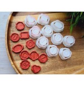 "Faux wax stamp", clay cutter