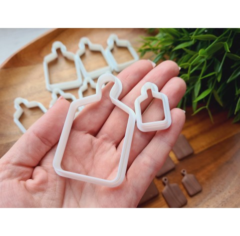 "Bread and charcuterie cutting board, style 2", set of 9, cutters one clay cutter or FULL set