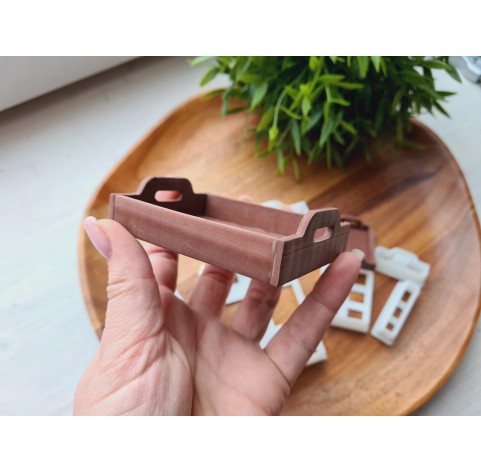 "Kitchen tray, style 2, classic", 1:6, 1:12 scale clay cutters or FULL set