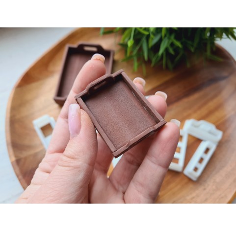 "Kitchen tray, style 2, classic", 1:6, 1:12 scale clay cutters or FULL set