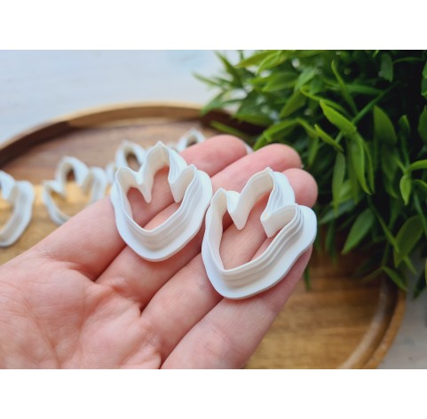 "Dinosaur footprint", set of 2 cutters, one clay cutter or FULL set