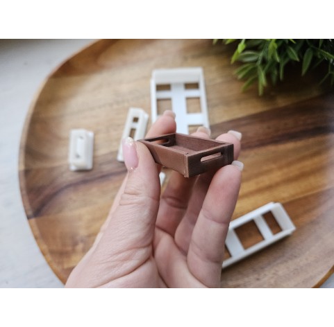 "Kitchen tray, style 3, modern", 1:6, 1:12 scale clay cutters or FULL set