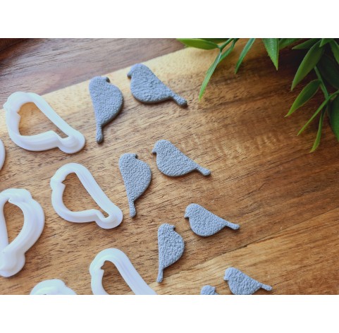 "Bird silhouette", 4 sets of 2 parts, one clay cutter or FULL set