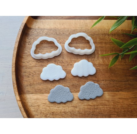"Cloud, style 1", set of 2 cutters