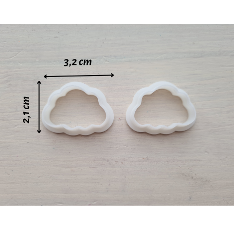 "Cloud, style 1", set of 2 cutters