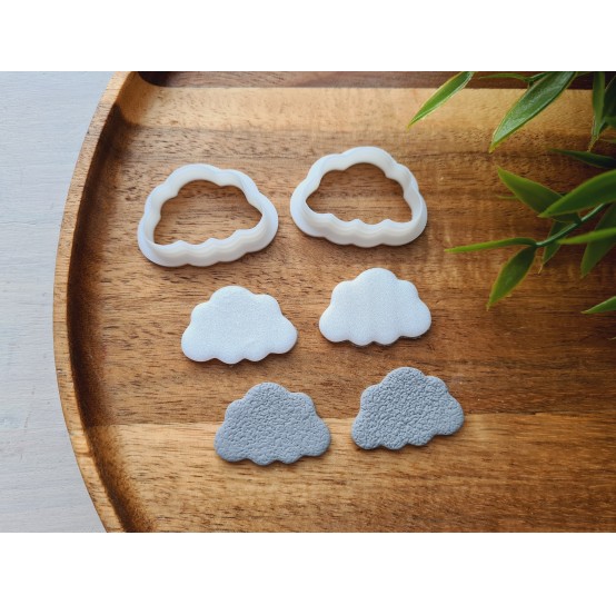 "Cloud, style 1", set of 2 cutters