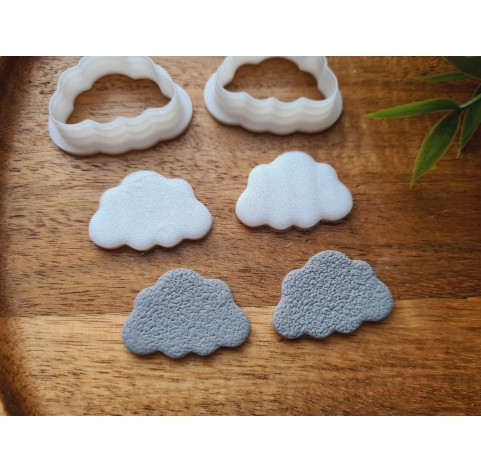 "Cloud, style 1", set of 2 cutters