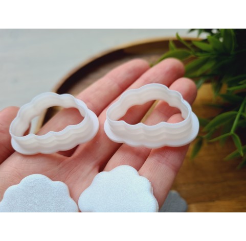 "Cloud, style 1", set of 2 cutters