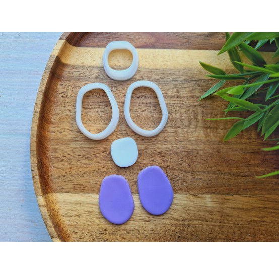 "Earring, style 14, set of 3 cutters"