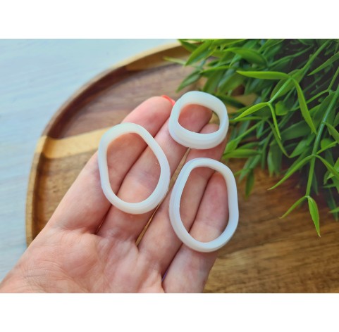 "Earring, style 14, set of 3 cutters"